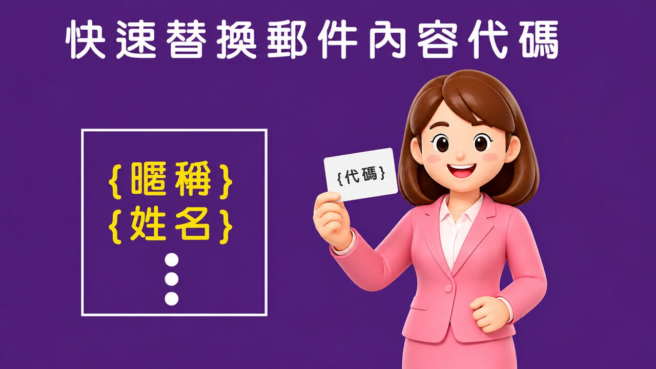 人脈王郵件內容編輯器替換代碼功能介紹